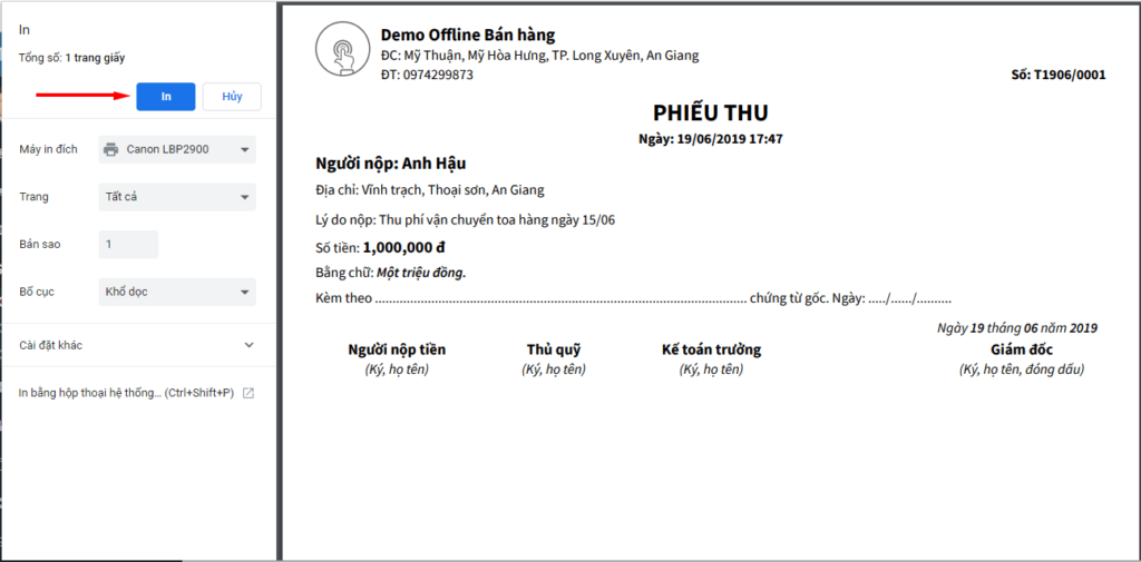 4 phieu thu